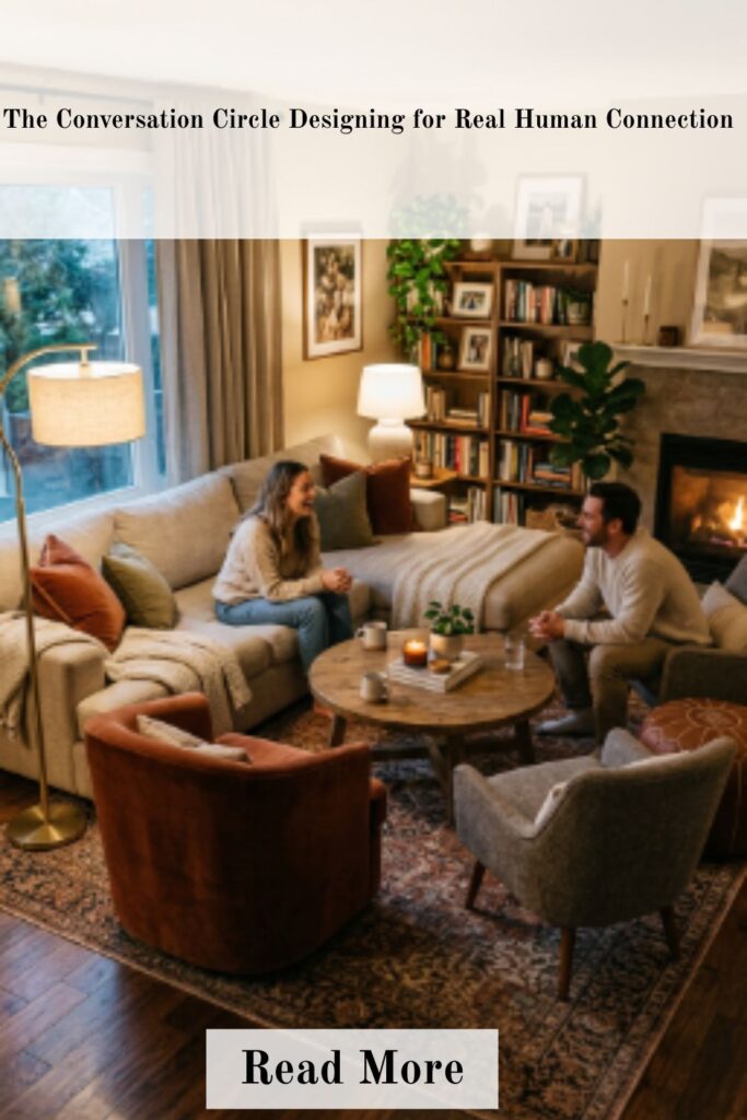 Living Room Layout Ideas for Minimalist Small Spaces That Maximize Style and Function 5 Living room conversation circle layout designed for comfortable social seating