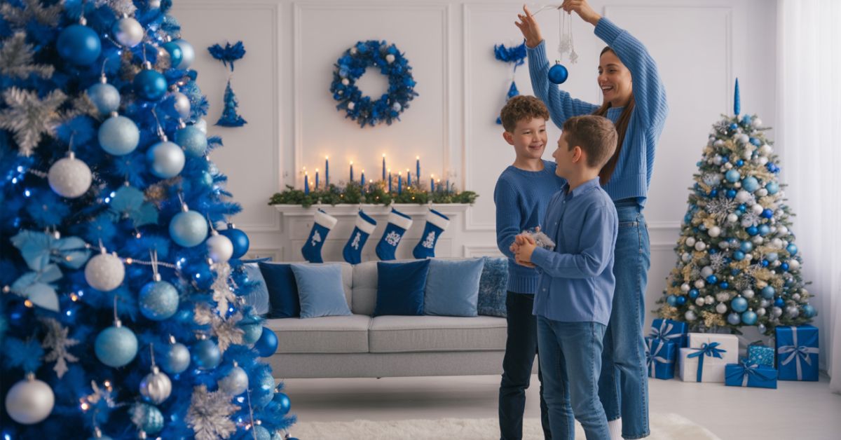 Christmas Tree Ideas Blue Stunning Ways to Create Dynamic Homes