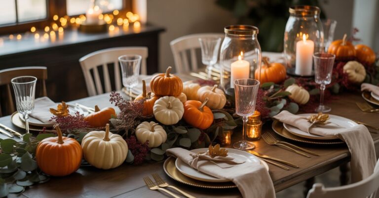 Fabulous Fall Centerpiece Stunning Table Décor Ideas 