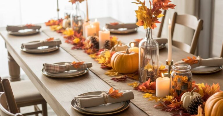 Fall Centerpiece Ideas for Dining Tables