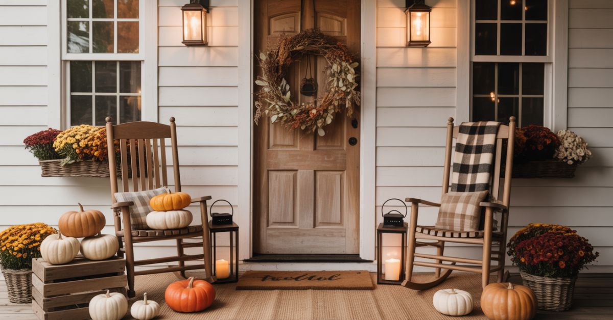 Fall Front Porch Ideas Farmhouse
