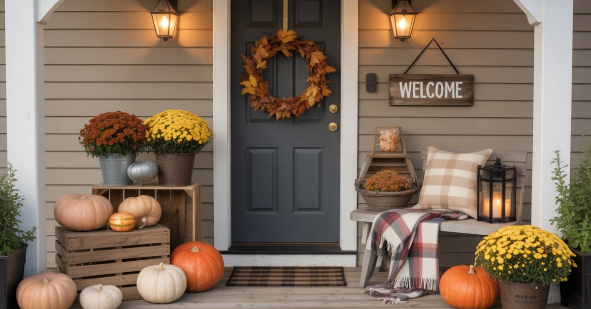 Fall Front Porch Ideas on a Budget Create Stunning Displays