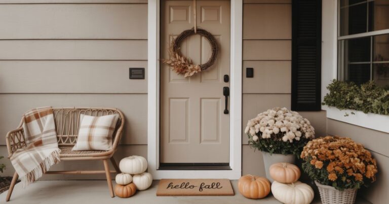 Fall Front Porch Ideas Simple
