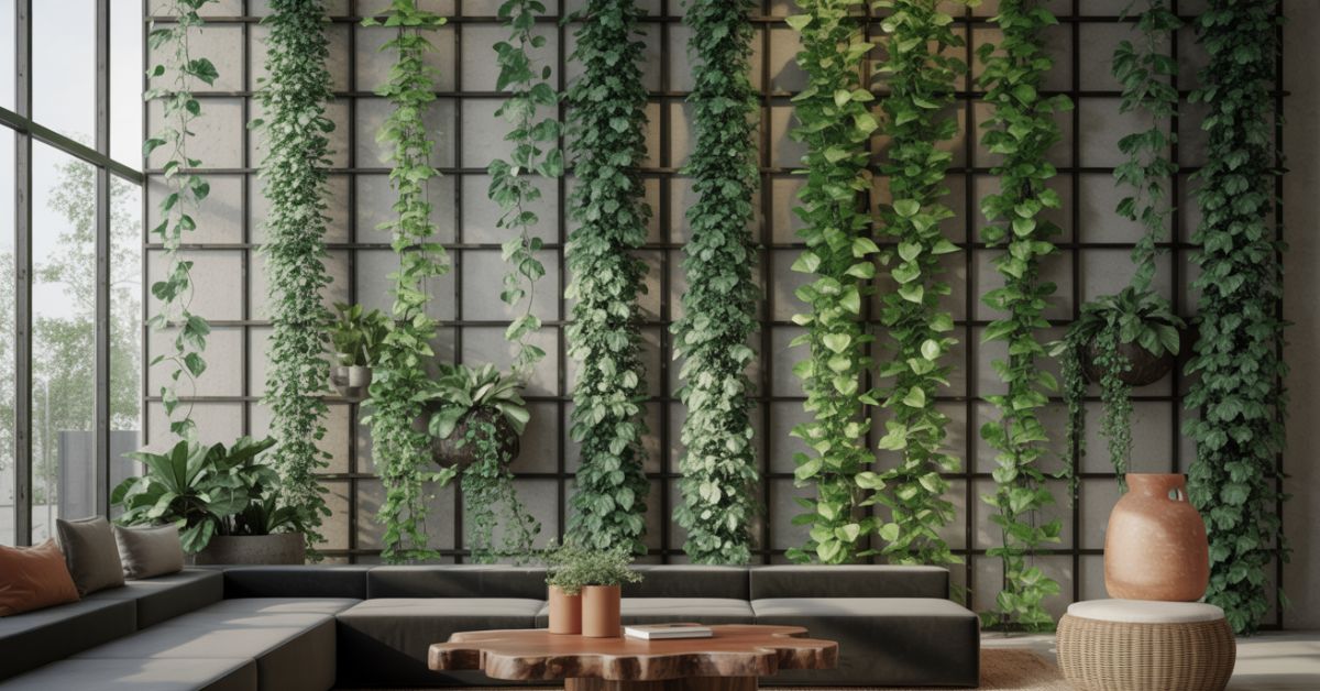 Modern Indoor Vine Wall Ideas for Stylish Green Spaces