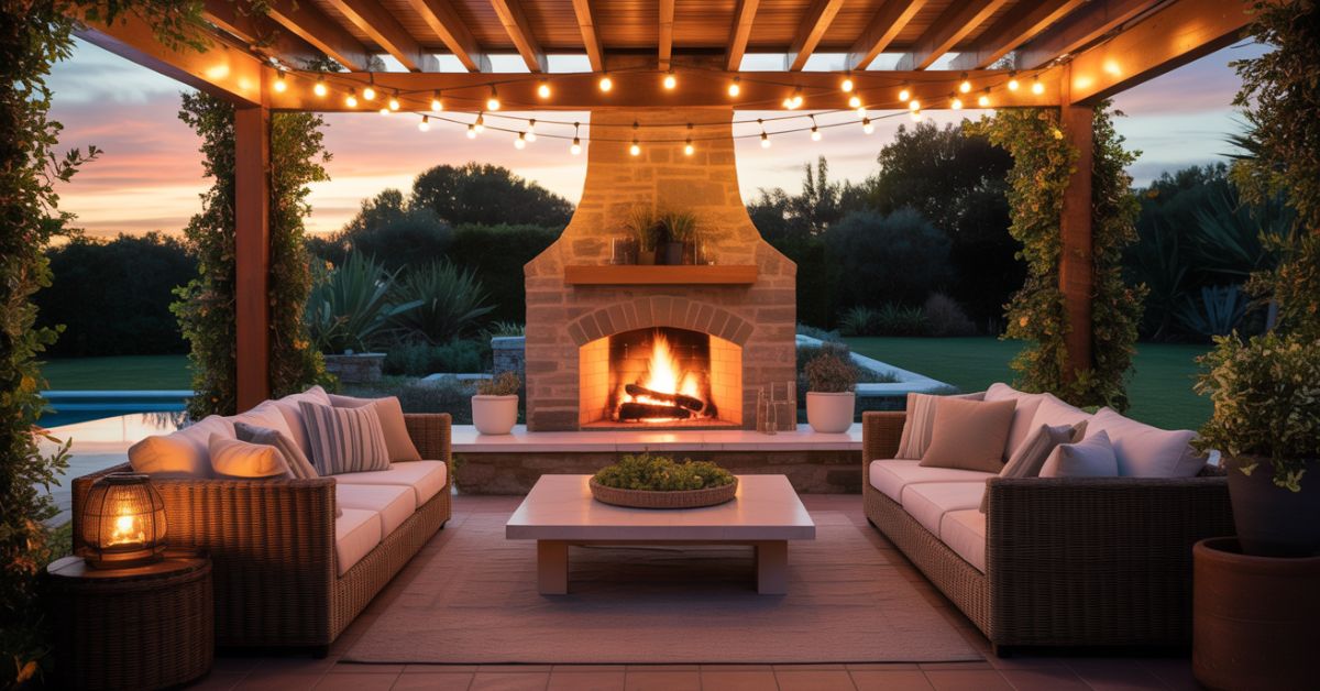 37+ Outdoor Patio Ideas with Fireplace Ultimate Backyard Sanctuary