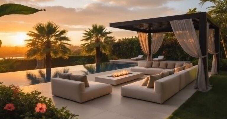 Outdoor Patio Ideas with Pool Design a Luxurious Backyard Oasis