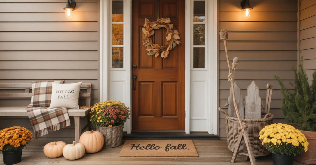 25+ Simple Fall Front Porch Ideas 
