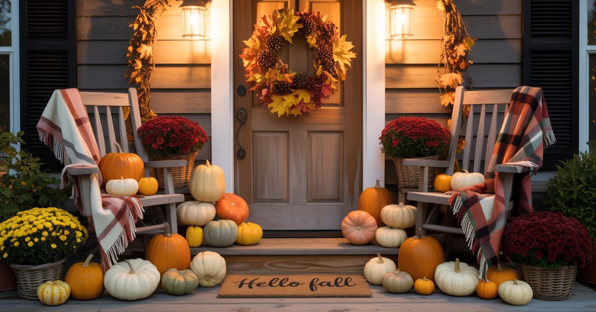 23+ Stunning Fall Front Porch Decor Ideas