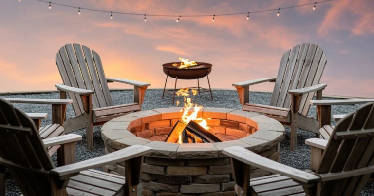 25+ Simple Backyard Fire Pit Ideas for Cozy Outdoor Gatherings