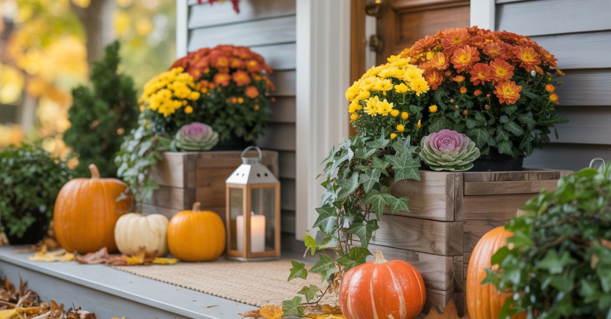 25+ Beautiful Fall Planter Ideas for a Stunning Autumn Outdoor Space