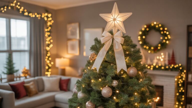 30+ Christmas Tree Topper Ideas for a Stunning Holiday Look