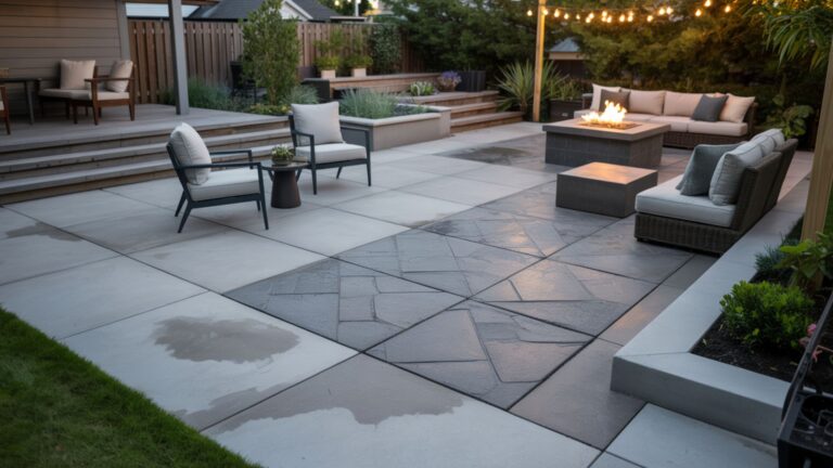 20+ Concrete Patio Designs to Elevate Your Backyard
