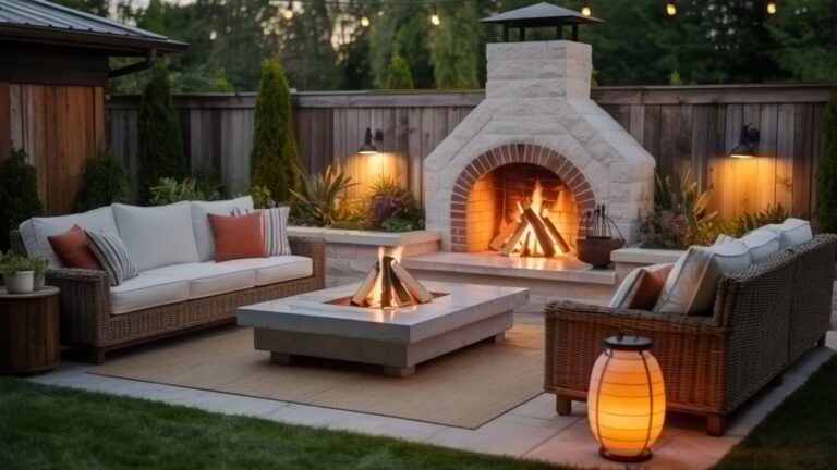 DIY Outdoor Fireplace Ideas for the Perfect Backyard Gathering
