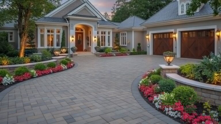 20+ Driveway Landscaping Ideas for Stunning Curb Appeal