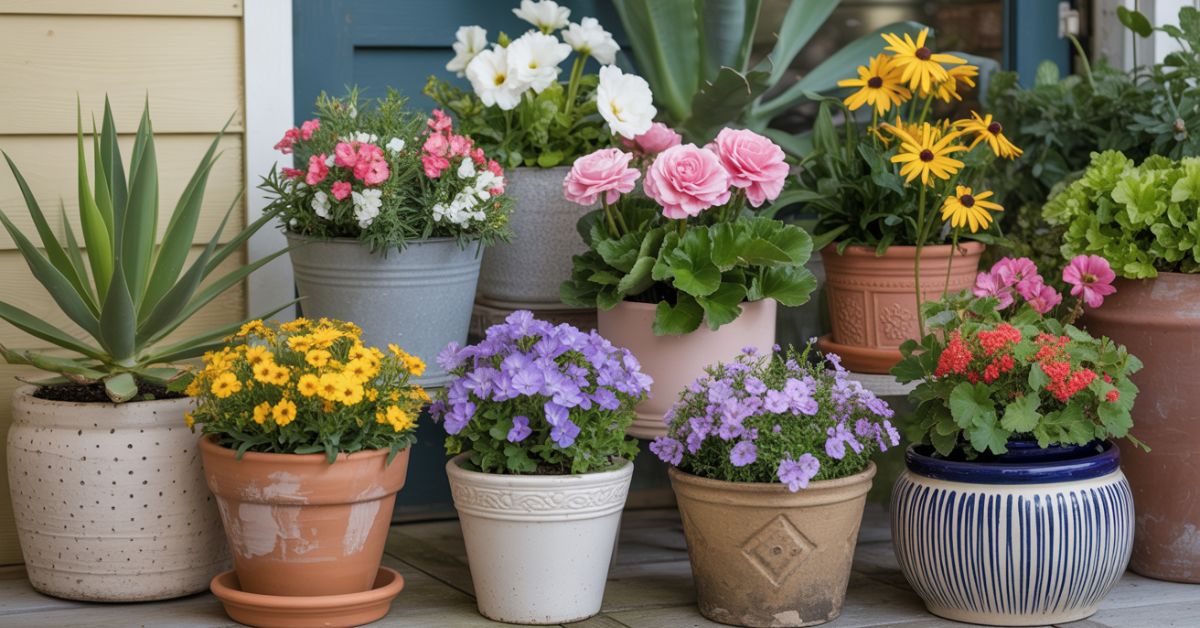 23+ Gorgeous Flower Pot Ideas to Elevate Your Container Garden Style