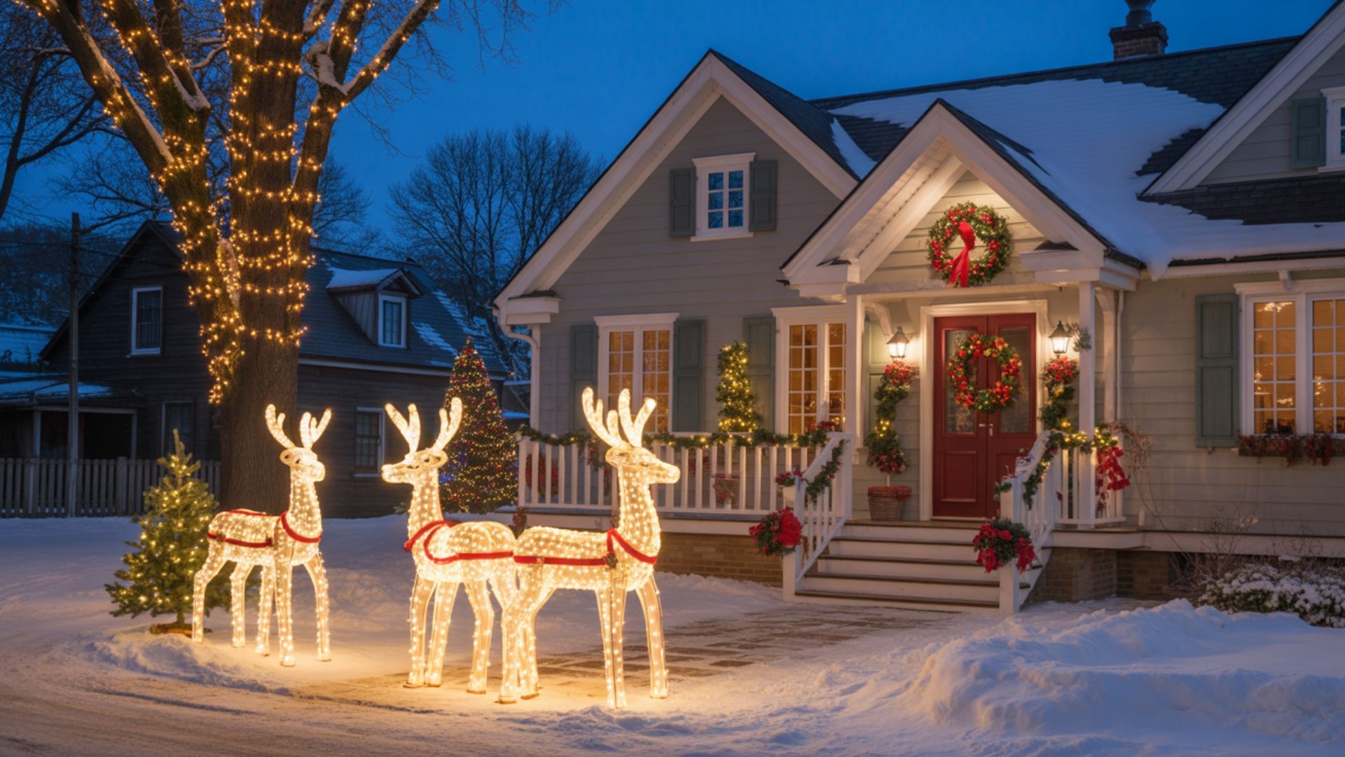 Festive Outdoor Christmas Decorations Ideas for Your Home