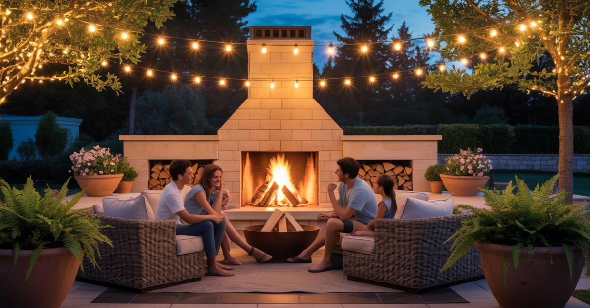 Outdoor Fireplace Patio Ideas To Create Your Perfect Outdoor 