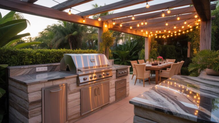 17+ Outdoor Kitchen Patio Ideas for miraculous Alfresco Dining