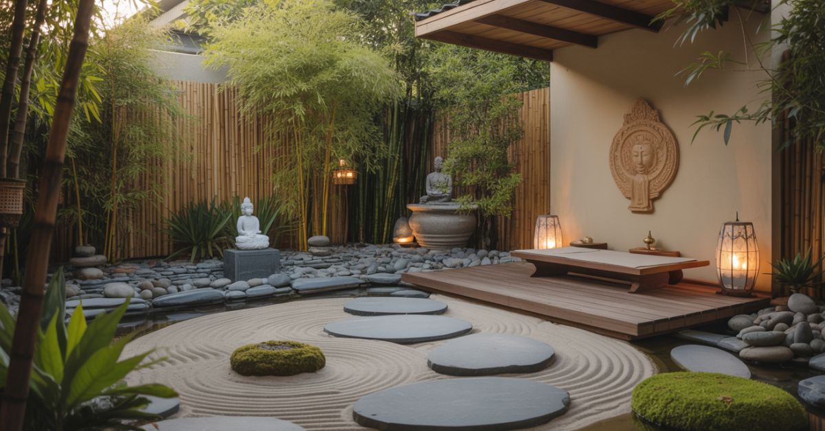 21+ Tranquil Spiritual Garden Ideas for a Sacred Outdoor Sanctuary