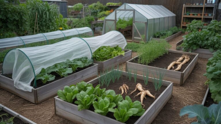 21+ Winter Garden Ideas for Continuous Harvest to enhance income