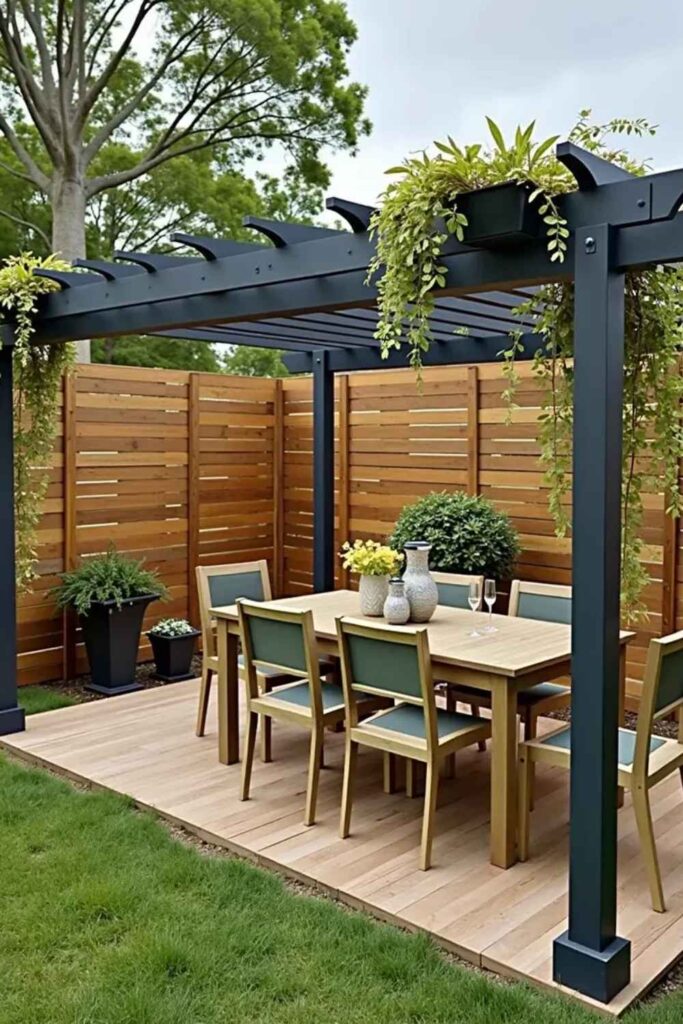 Stylish Pergola Ideas on a Budget for a Beautiful Outdoor Living Space 2 Latest Trends in Pergola Ideas on a Budget