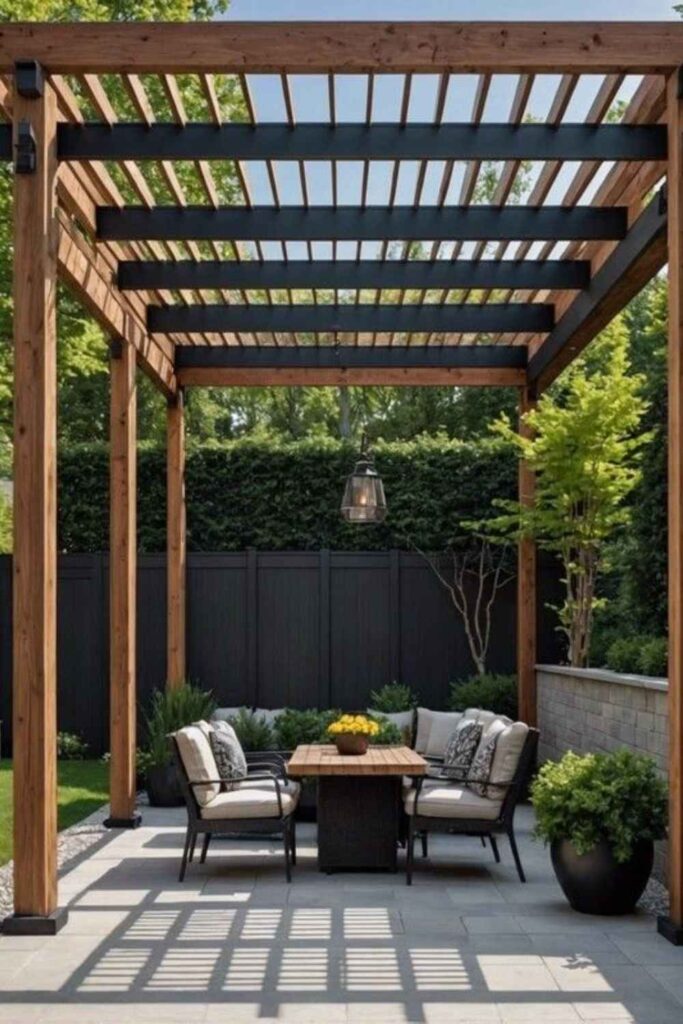 Stylish Pergola Ideas on a Budget for a Beautiful Outdoor Living Space 3 Seasonal Colors & Combinations