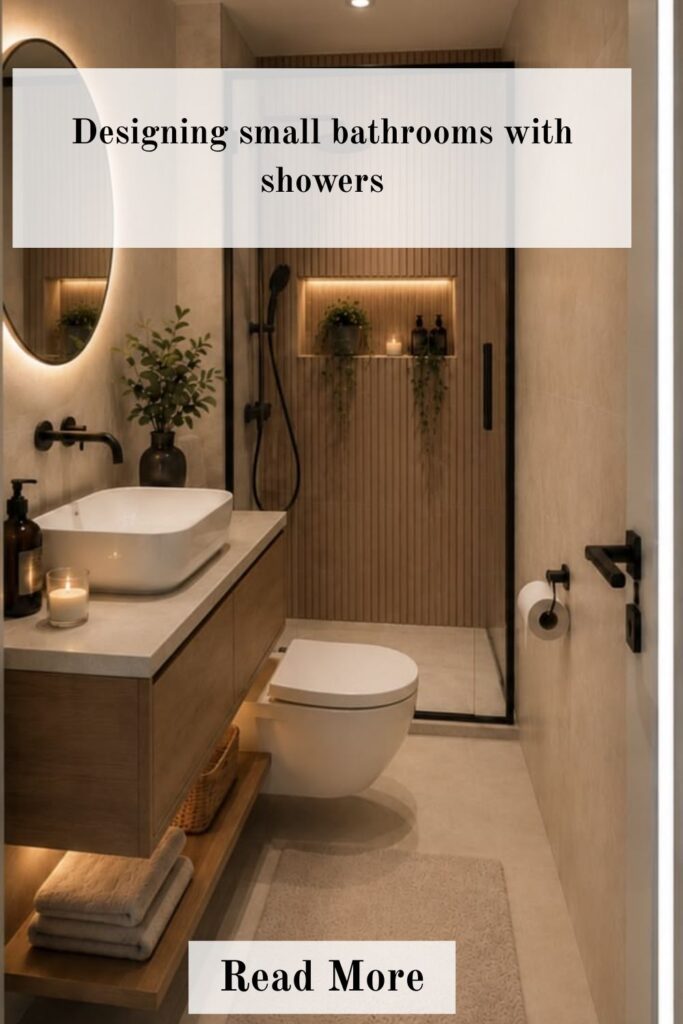 Designer-Approved Small Bathroom Ideas For your Sweet Home 2 Designing small bathrooms with showers for a stylish and space-efficient layout