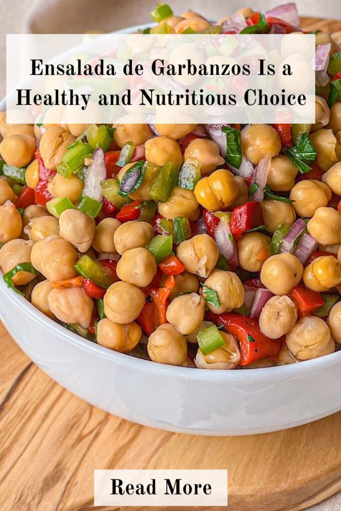 Ensalada de Garbanzos: The Authentic Peruvian Chickpea Salad Recipe Guide 3 Healthy Ensalada de Garbanzos packed with protein-rich chickpeas, fresh vegetables, herbs, and olive oil, offering a nutritious and balanced Mediterranean-inspired meal.
