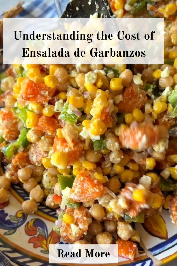 Ensalada de Garbanzos: The Authentic Peruvian Chickpea Salad Recipe Guide 5 Homemade Ensalada de Garbanzos prepared with affordable ingredients, featuring chickpeas, fresh vegetables, and olive oil, highlighting a budget-friendly and nutritious meal option.