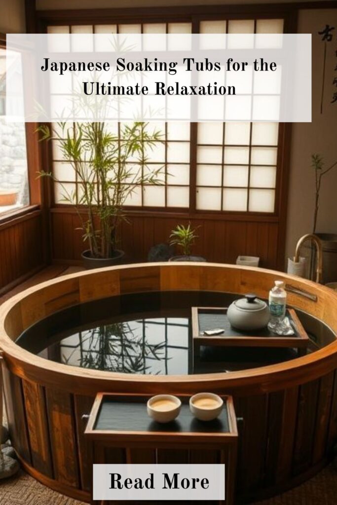 Bathroom Ideas That Instantly Upgrade Style, Comfort, and Storage 3 Japanese soaking tub creating a luxurious and relaxing spa-inspired bathroom retreat